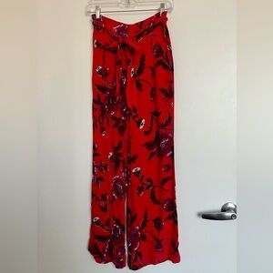 Anthropologie wide leg pants. Size 0.